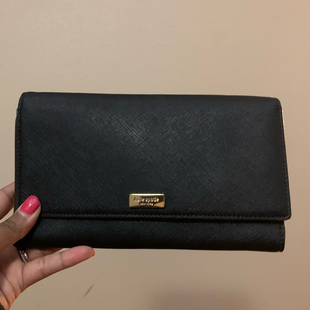 Kate spade black wallet